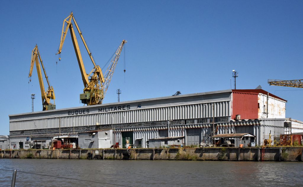 Militärische Anlagen am Rio de la Plata