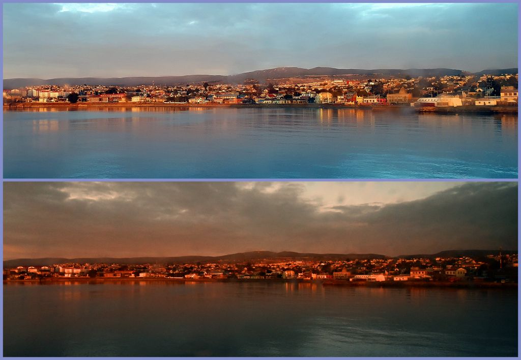 Blick auf Punta Arenas