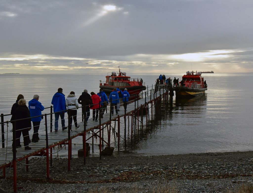 Fahrt zur Insel Magdalena