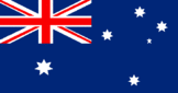 Die Nationalflagge von Australien