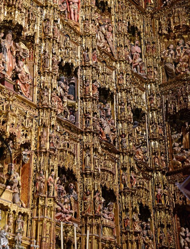 Der Hochaltar in der Kathedrale von Sevilla