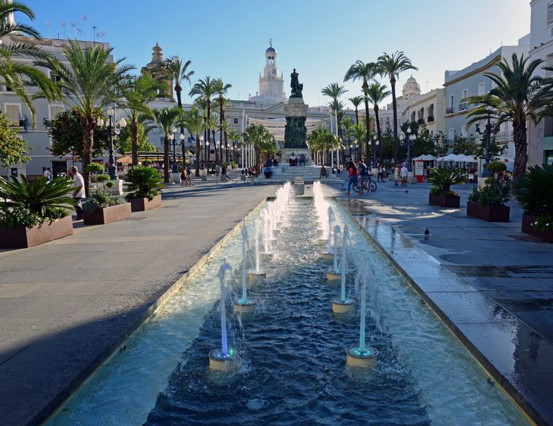 Der Plaza de España in Sevilla