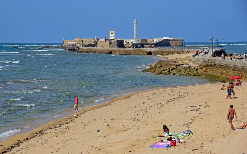 Castillo de San Sebastián in Cádiz