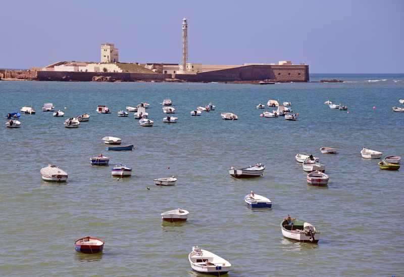 Castillo de San Sebastián in Cádiz