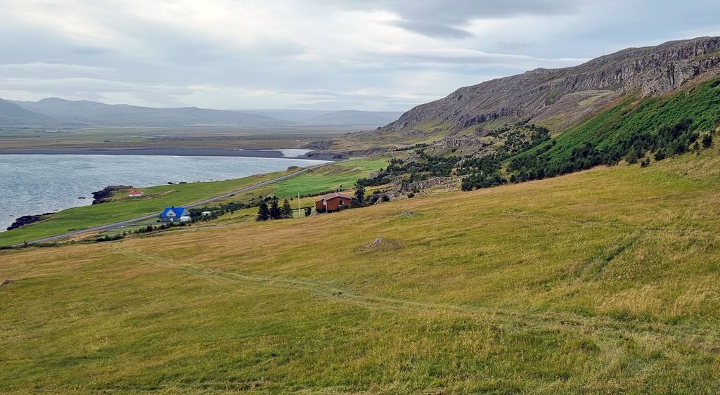 Blick auf Vopnafjörður