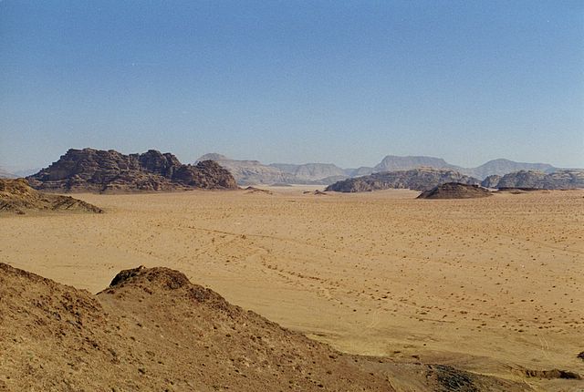 In der Wüste 'Wadi Rum'