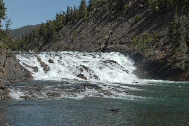 Wasserfall bei Banff