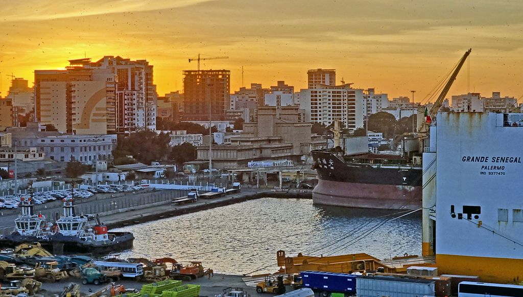 Dakar am Abend