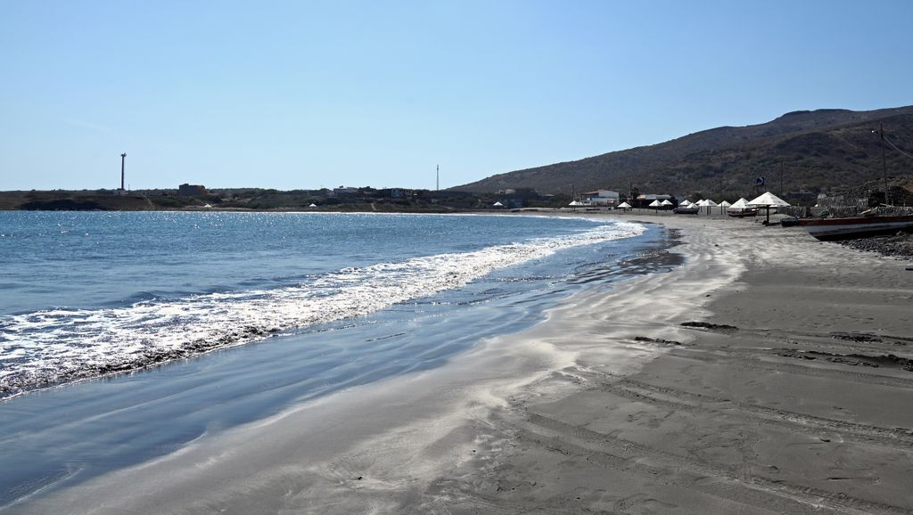 Ein Strand auf Santiago, Kapverden