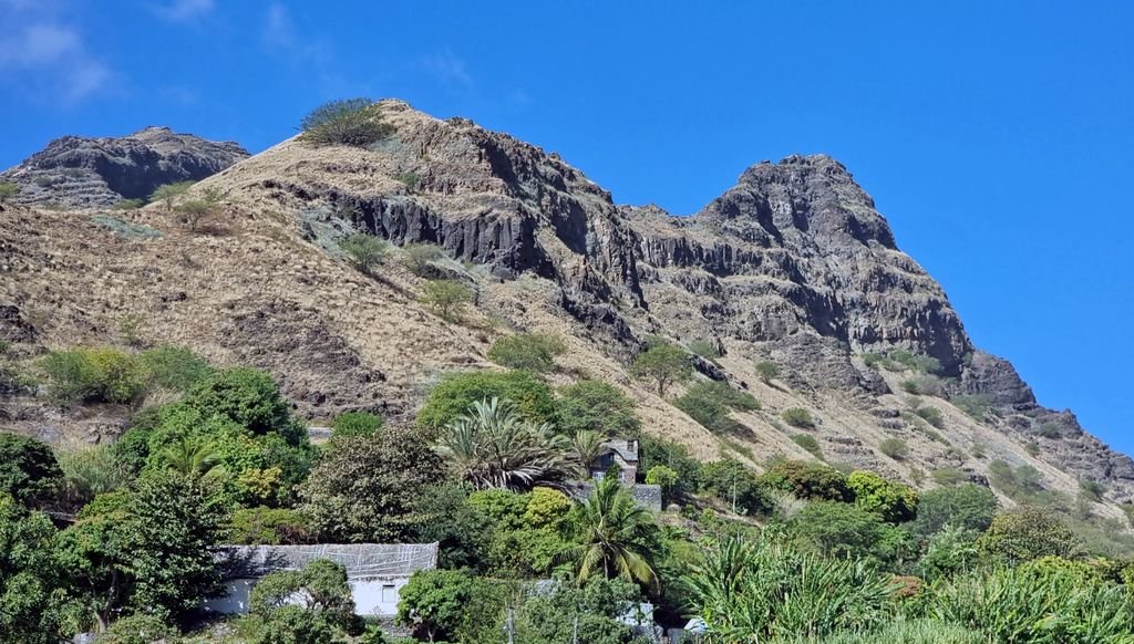 Die Landschaft von Santo Antão, Kapverden