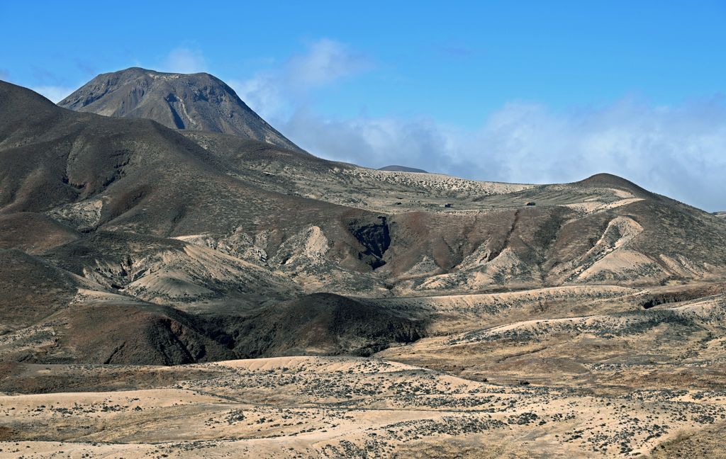 Blick auf die Bergwelt von Santo Antão, Kapverden