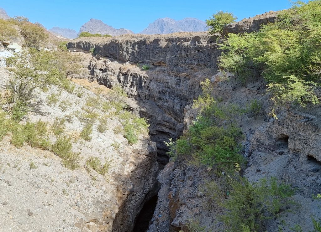 Der Canyon Ponte Sul auf Santo Antão, Kapverden