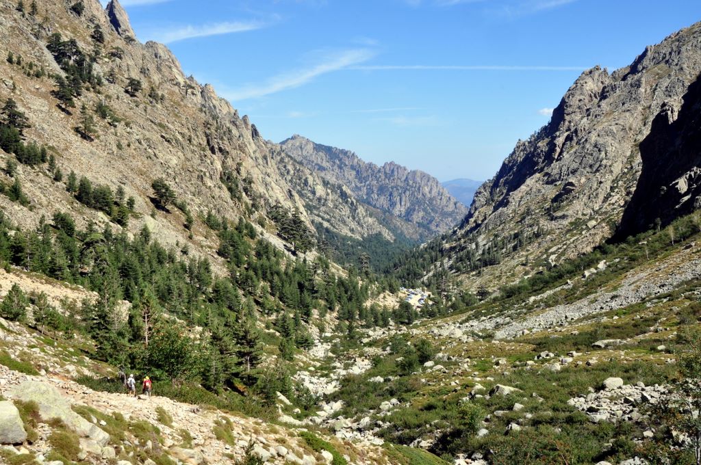 In der Tavignano-Schlucht