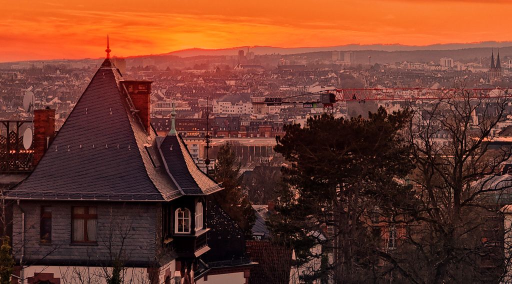 Blick auf Wiesbaden