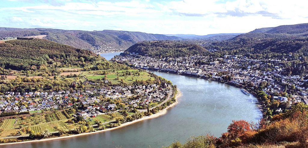 Der Zweiseenblick auf Boppard