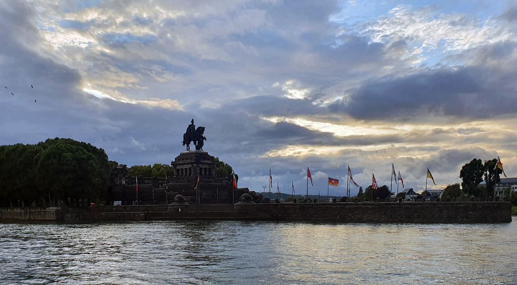 Das deutsche Eck in Koblenz