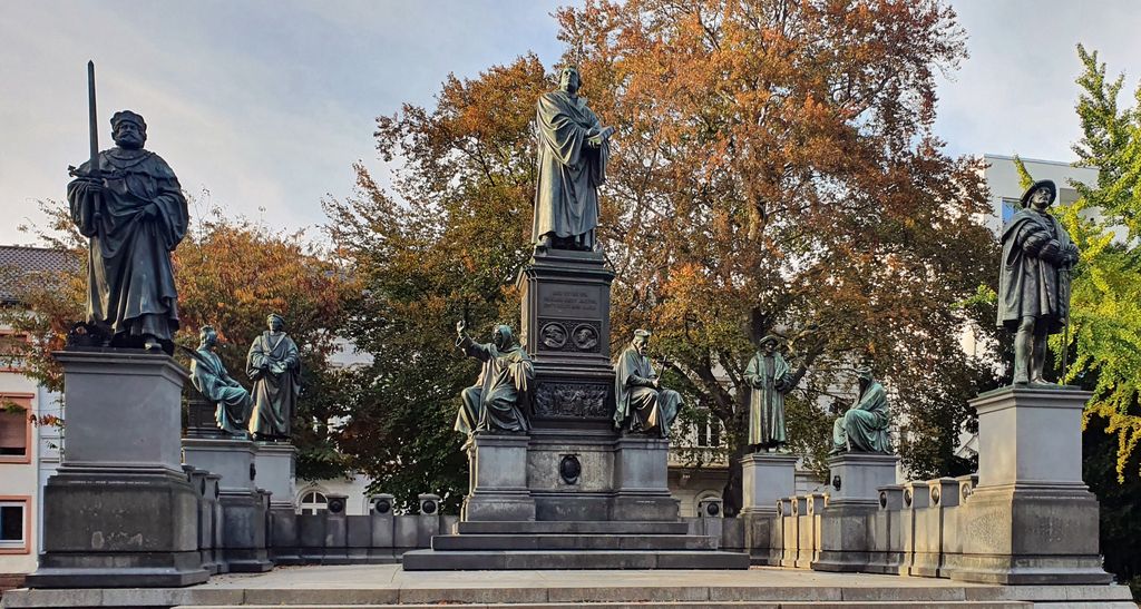 Das Lutherdenkmal in Worms