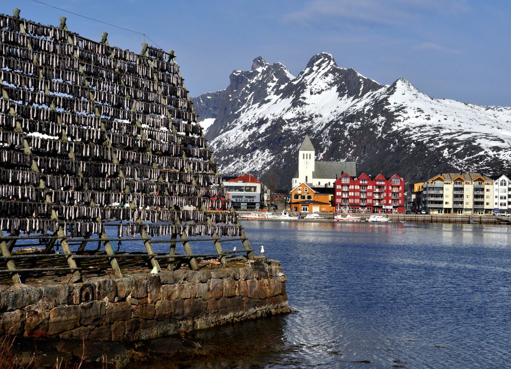 Blick auf Svolvær