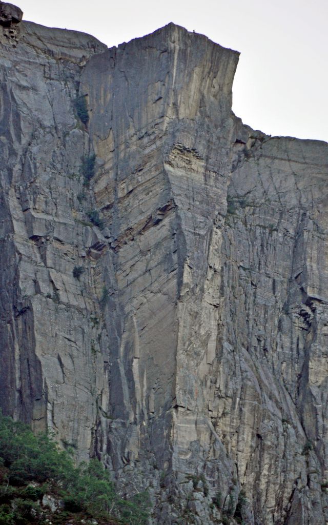 Der Preikestolen im Lysefjord / Norwegen