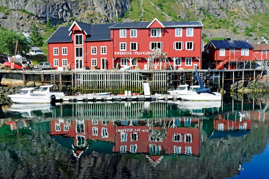 Das Stockfisch-Museum in Å / Norwegen