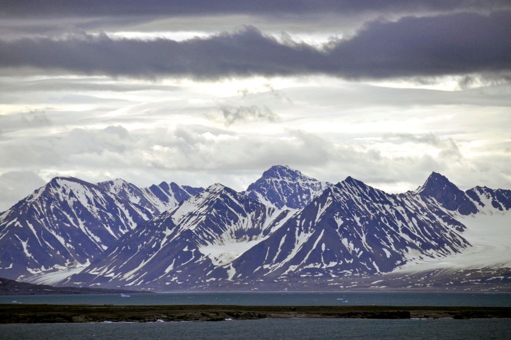 Die Bergwelt von Spitzbergen