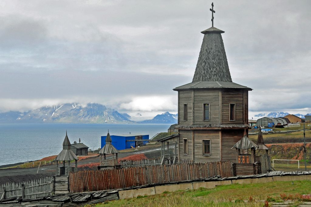 In Barentsburg / Spitzbergen