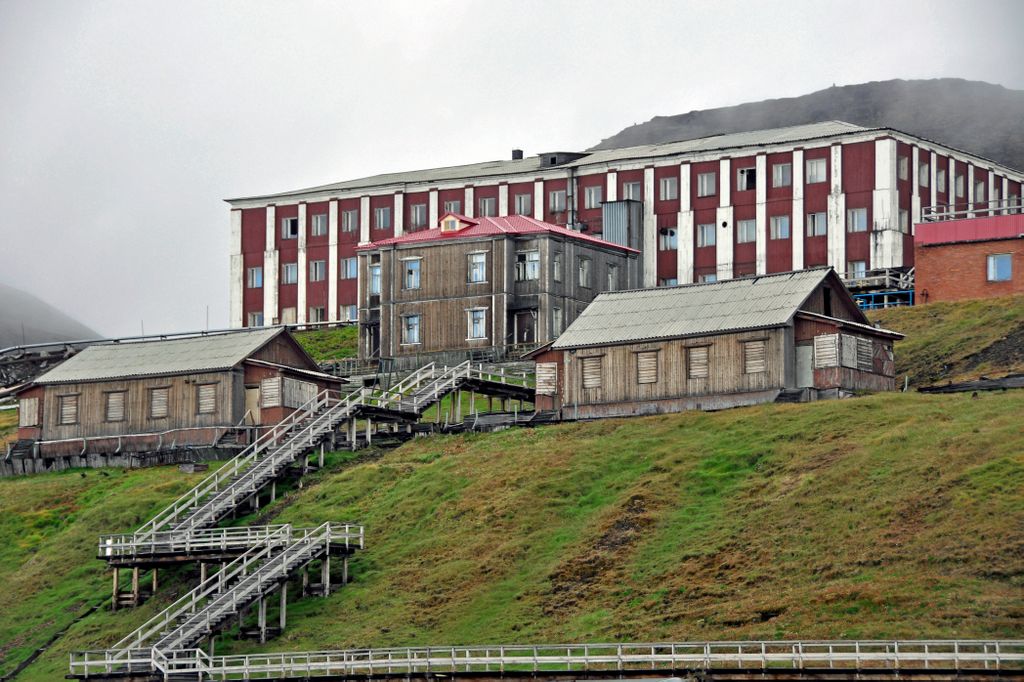 In Barentsburg / Spitzbergen