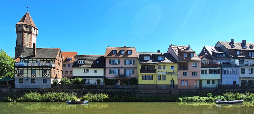 Blick auf Wertheim ob der Tauber