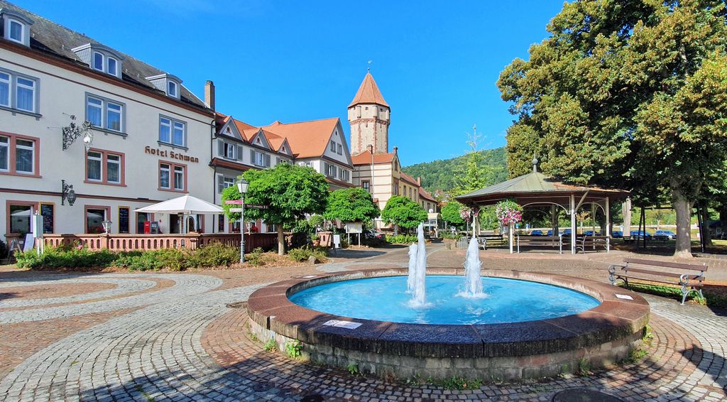 Der Mainplatz in Wertheim