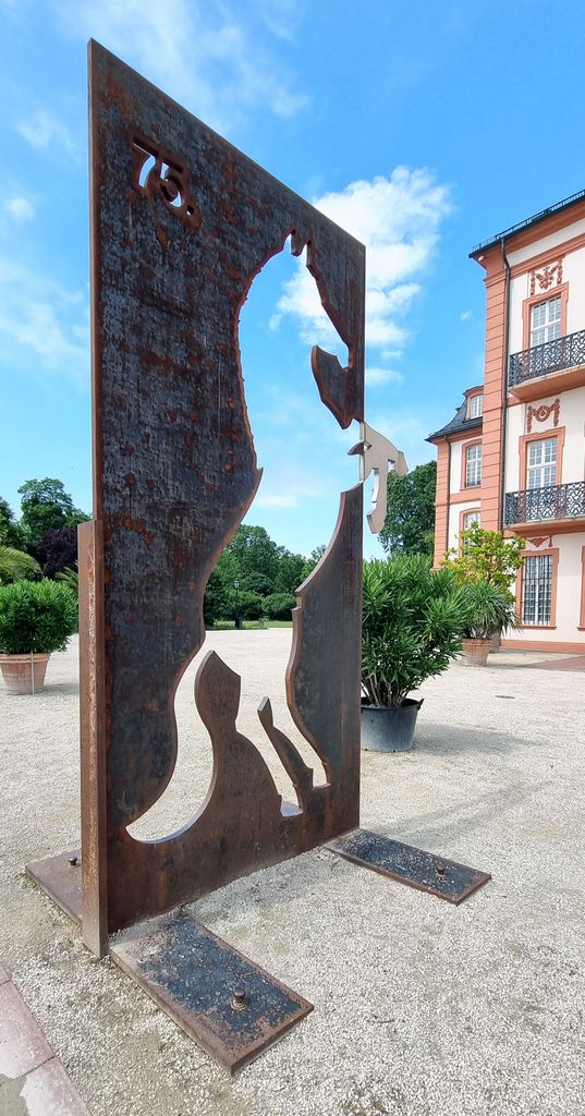 Das Schloss Biebrich in Wiesbaden