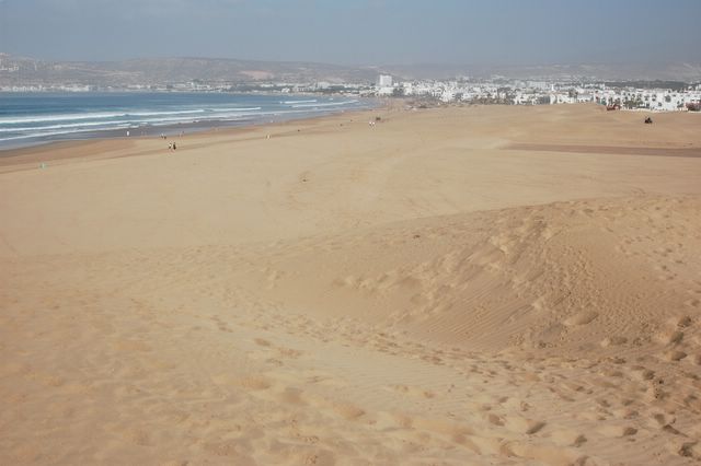 Am Strand von Agadir