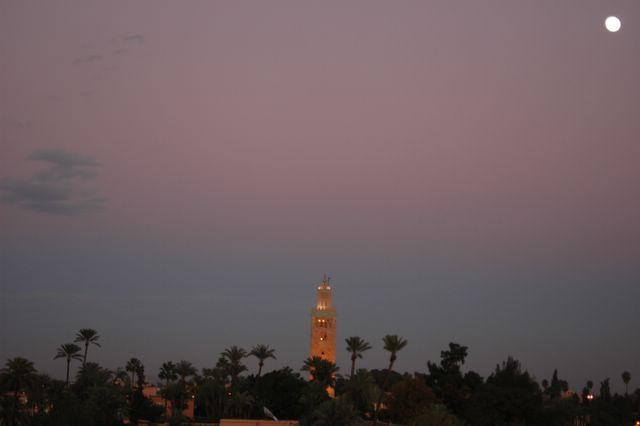 Gute Nacht und bye bye Marrakesch