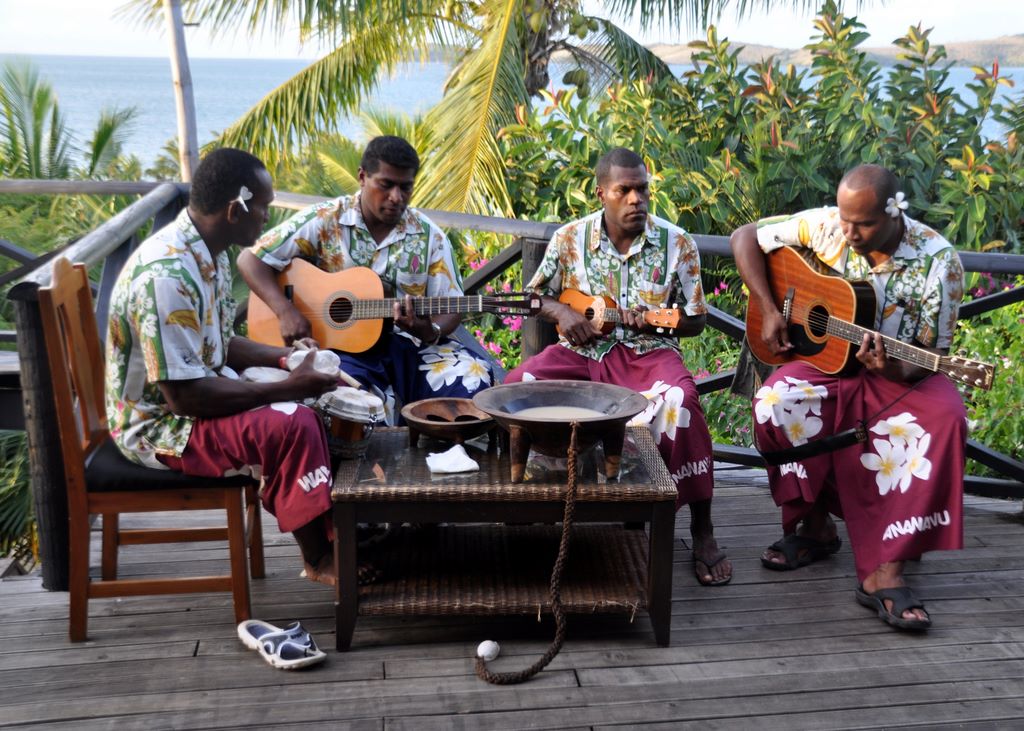 Die Boys vom Wananavu Beach Resort