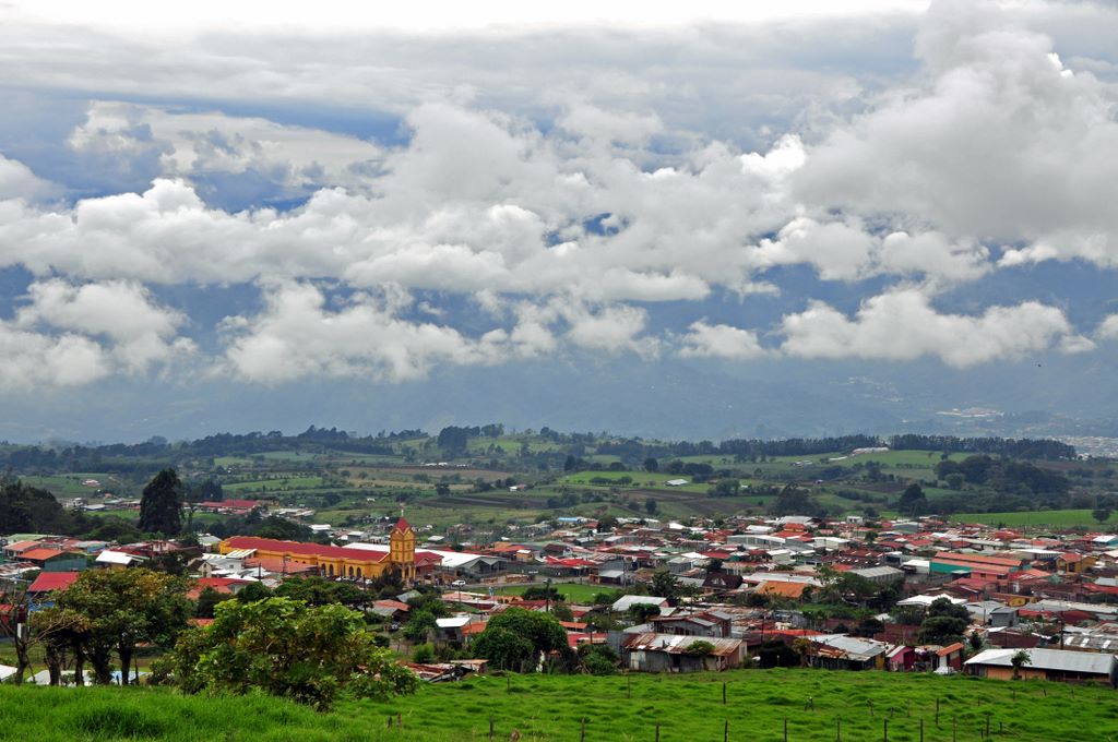 Das Hinterland von Costa Rica