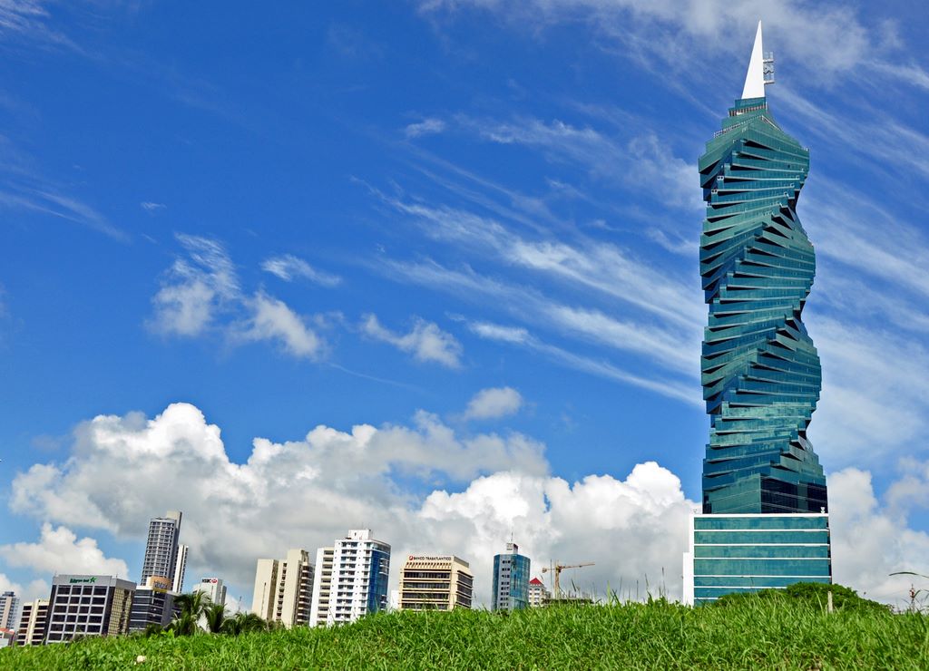 Die Skyline von Panama City