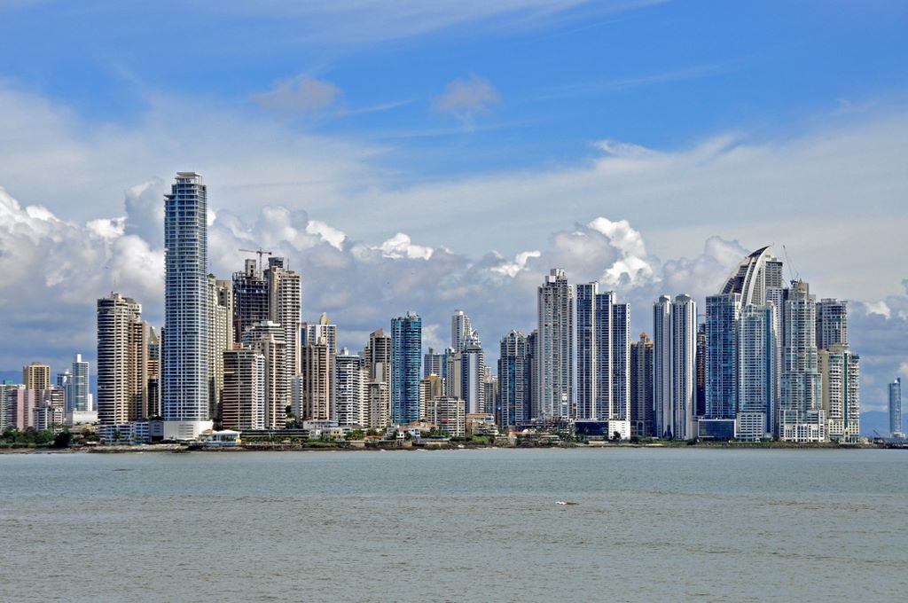 Die Skyline von Panama City