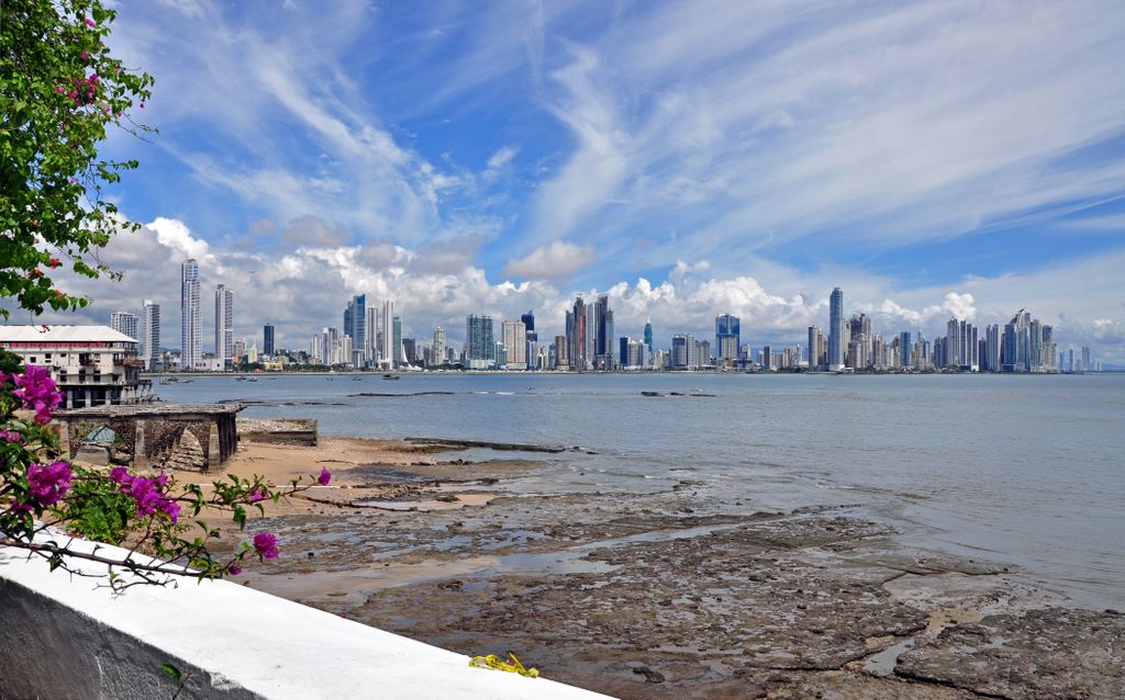 Die Skyline von Panama City