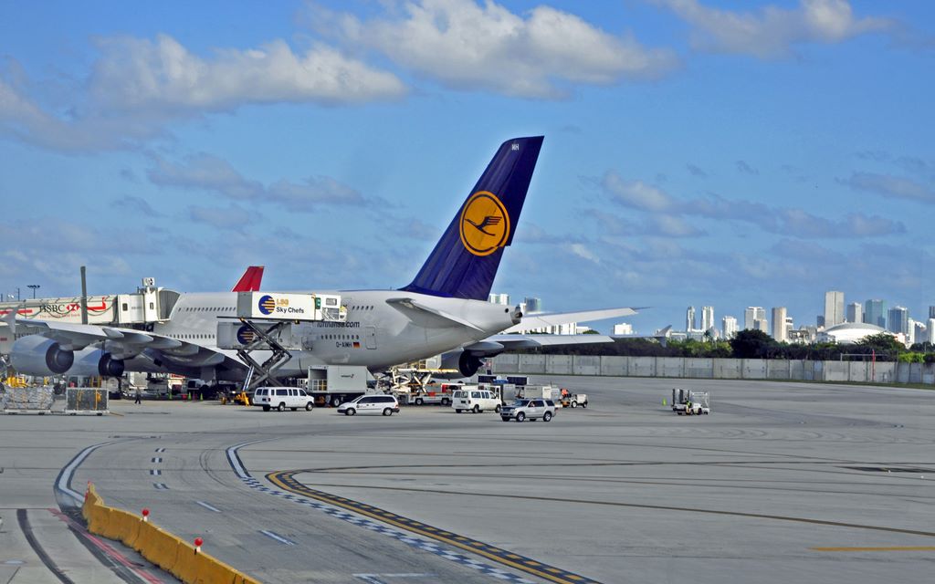 Mit LH A380 zurück nach Hause