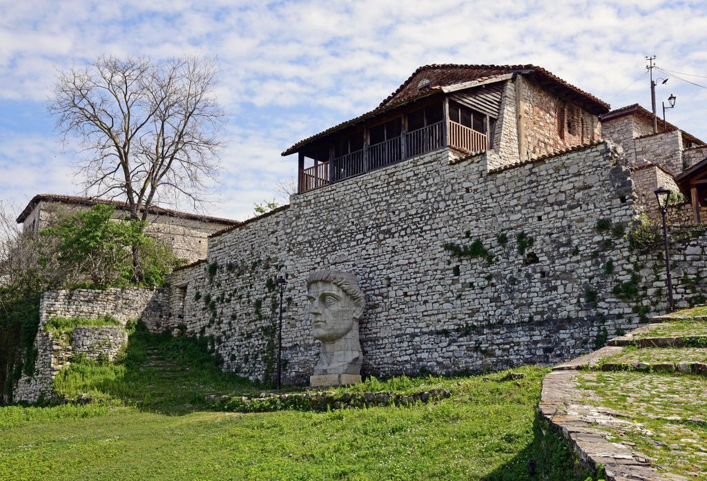 Bild: Die Burgfestung von Berat