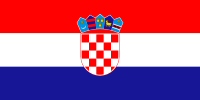 Bild: Die Fahne von Kroatien