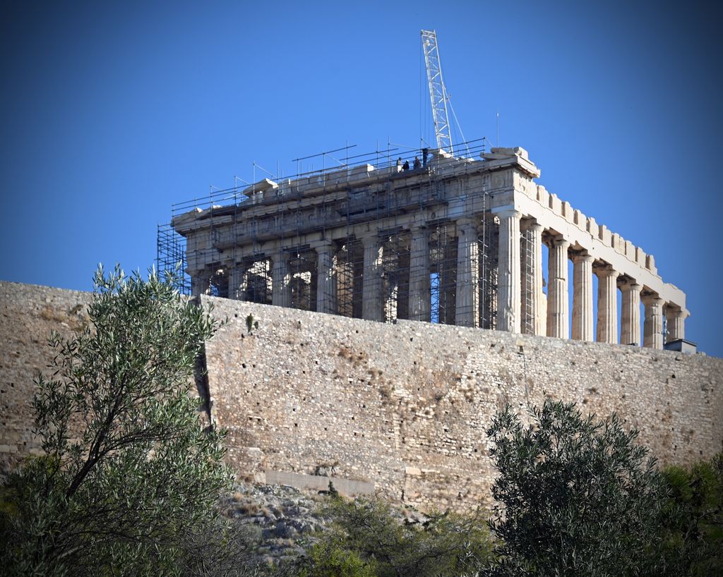 Die Akropolis in Athen