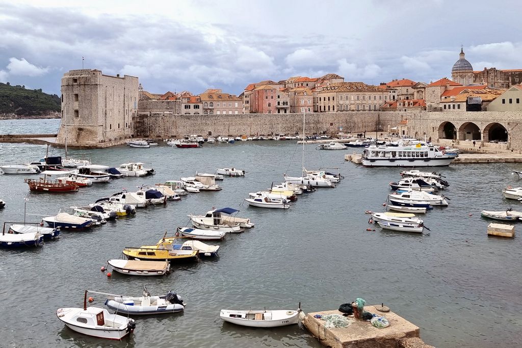 Blick auf die Altstadt von Dubrovnik