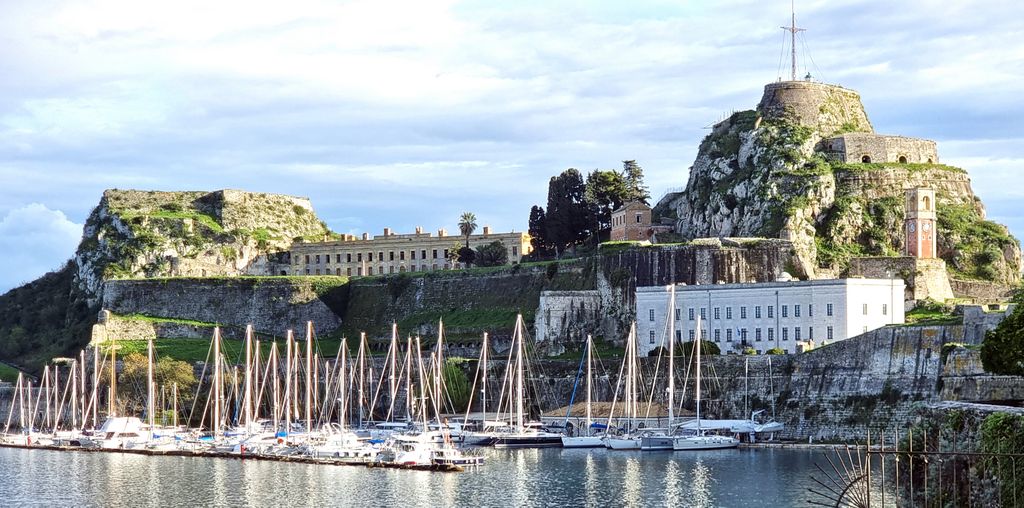 Die Alte Venezianische Festung in der Stadt Korfu