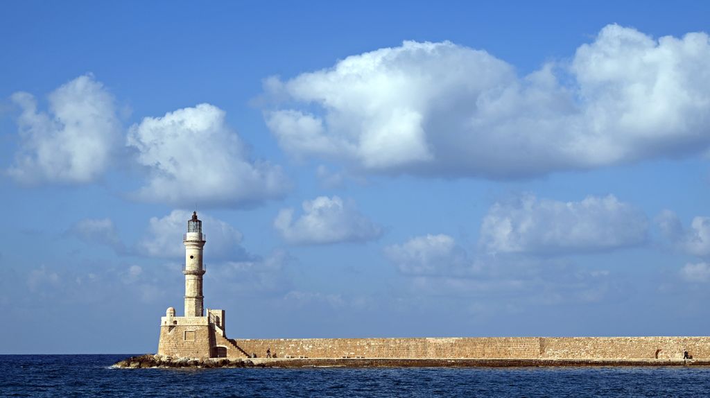 Der Leuchtturm von Chania