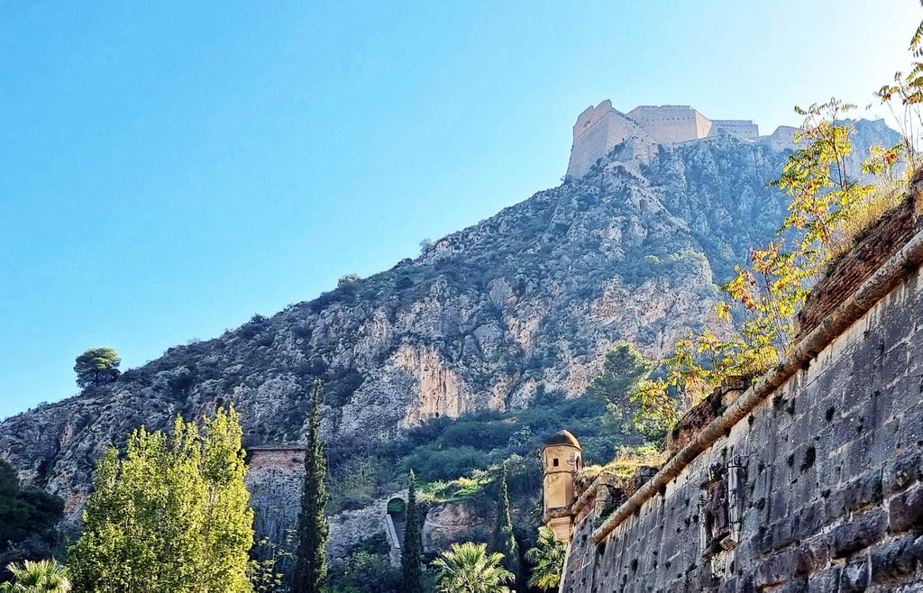 Die Festung Palamidi in Nafplio