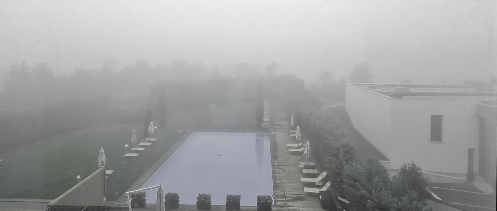 Morgendlicher Nebel in Venedig