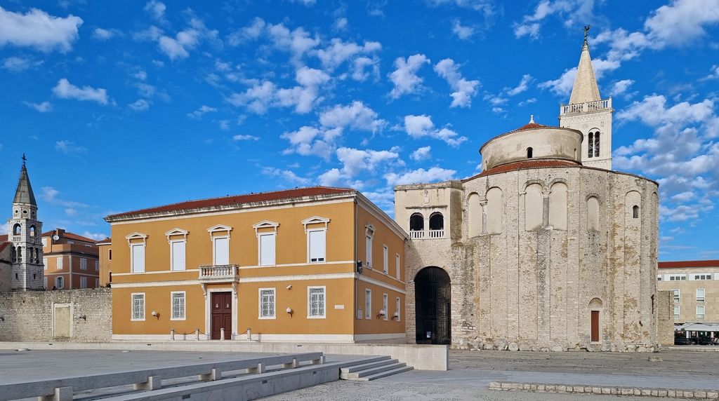 In der Innenstadt von Zadar