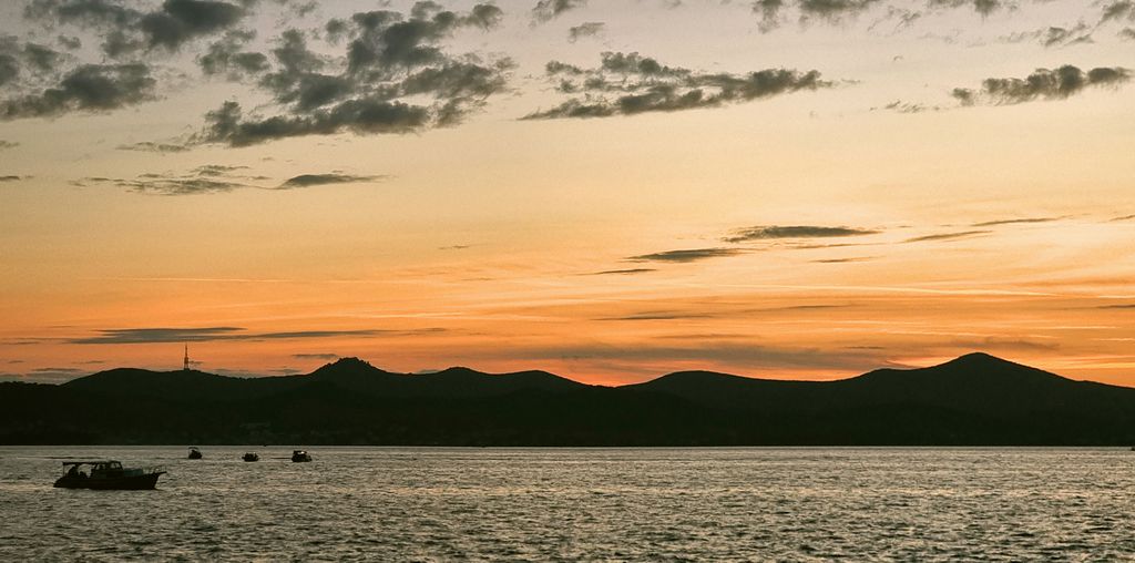 Sonnenuntergang in Zadar