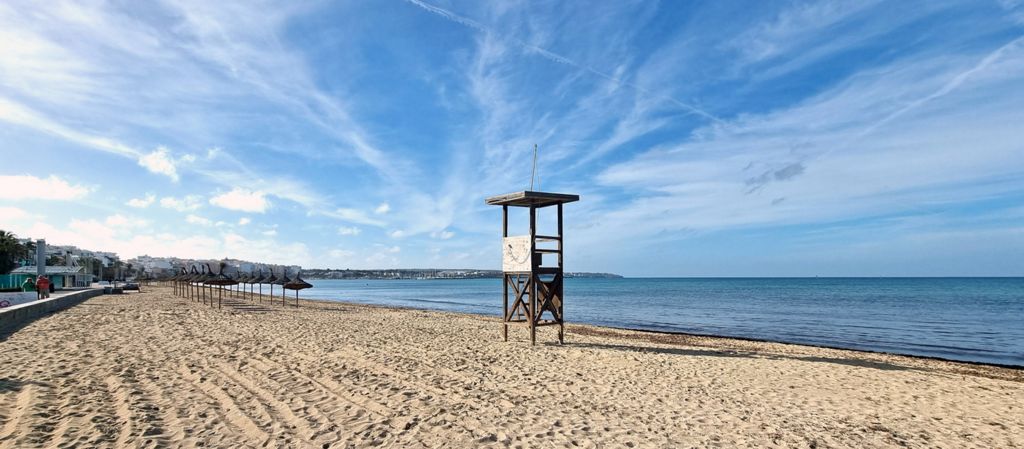 Der Strand von Arenal auf Mallorca