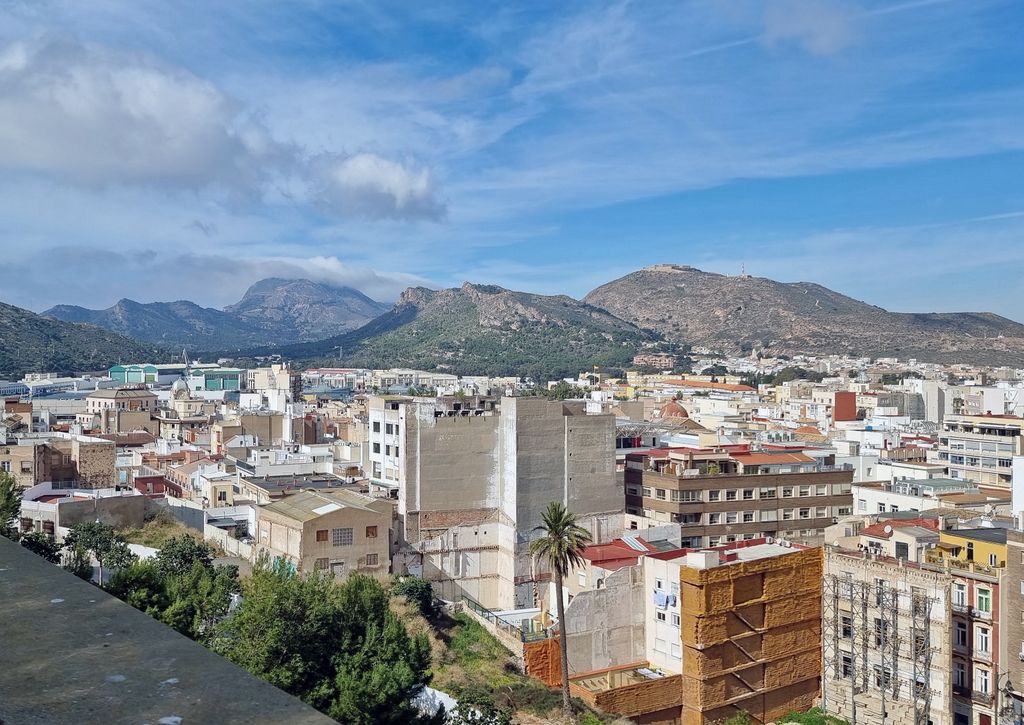 Ausblick auf die Hügel von Cartagena